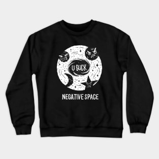 Negative Space Crewneck Sweatshirt